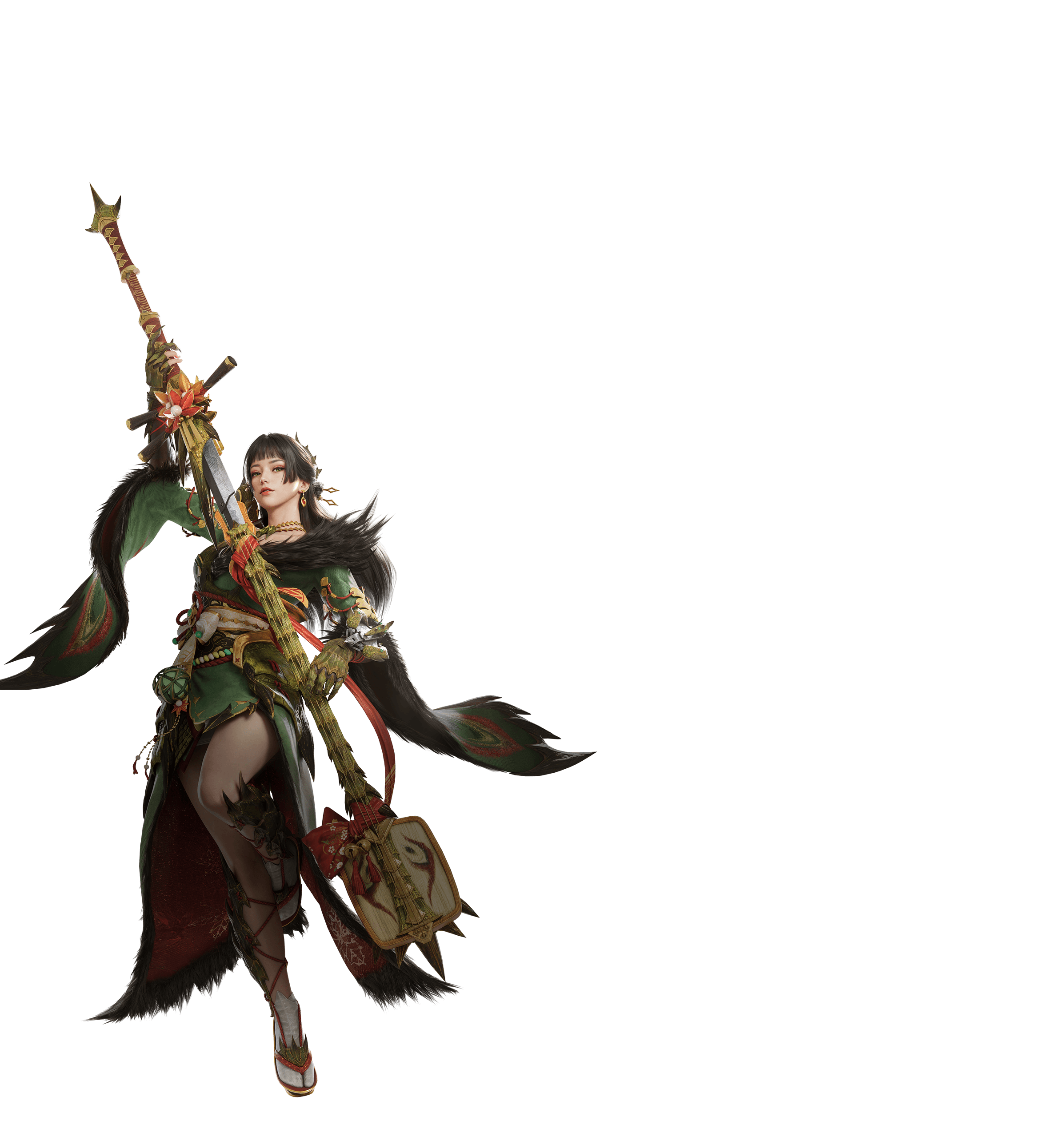 Midori, Assault Long Sword Adventurer in Monster Hunter Outlanders